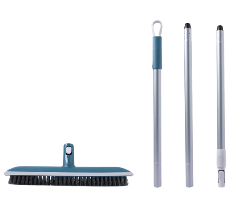 Yocada Floor Scrub Brush and Squeegee - 2 in 1 Brush
