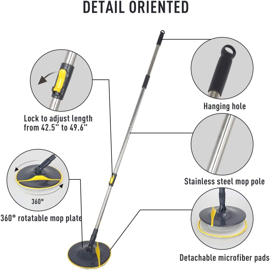 Yocada Spin Clean Mop and Bucket