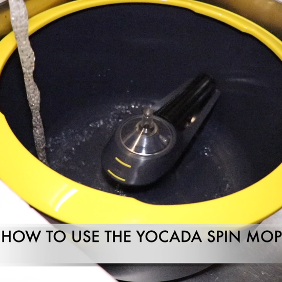 How to use the spin mop